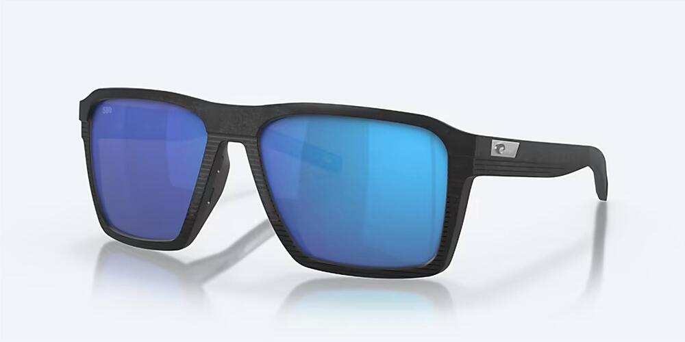NEW COSTA DEL MAR unisex antille polarized sunglasses in net black blue mirror 5